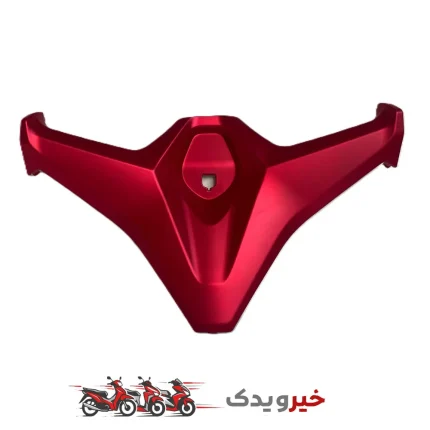 پروانه روی داشبورد –طرح کلیک رنگ قرمز